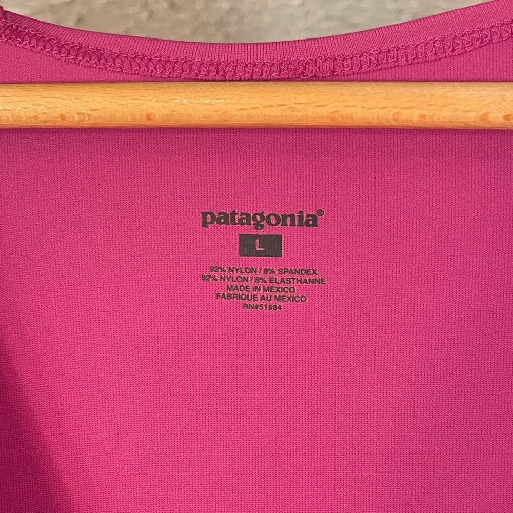 Patagonia Bandha Pink Dress Large - Picture 4 of 6